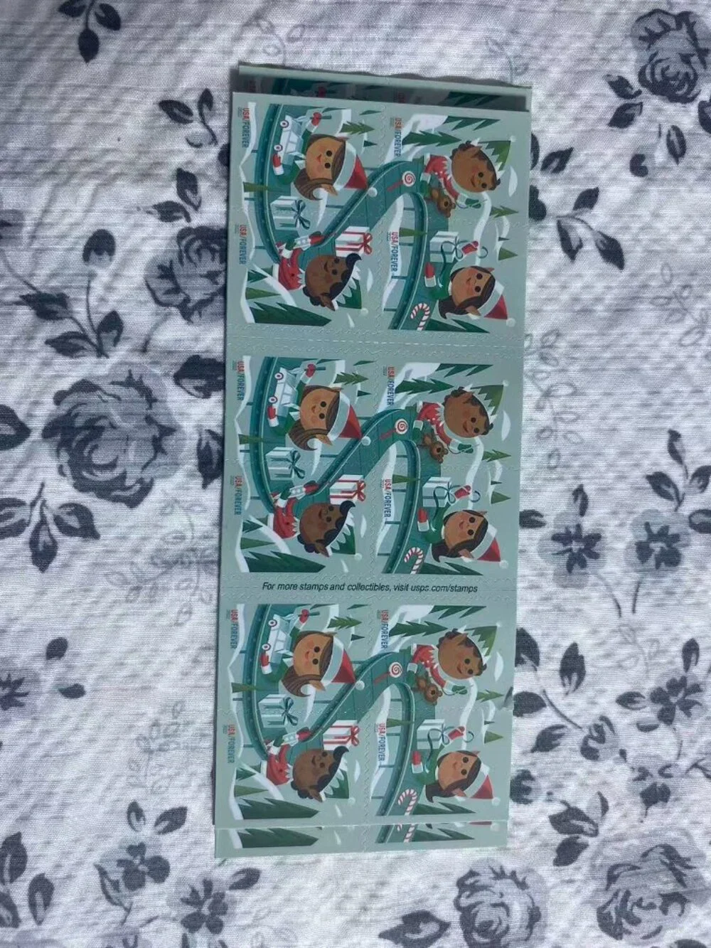 Christmas Elves Forever Postage Stamps, New Unused（10 photos）
